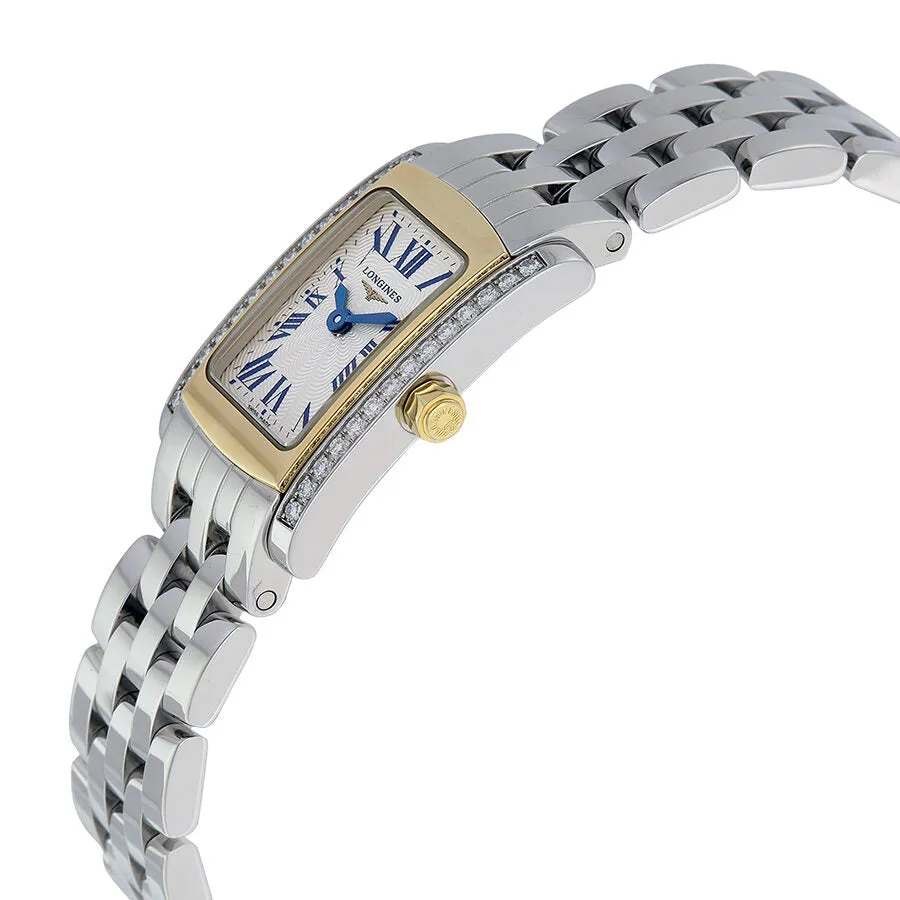 Longines Dolce Vita Silver Dial Diamond Stainless Steel Ladies Watch L51585786 L5.158.5.78.6