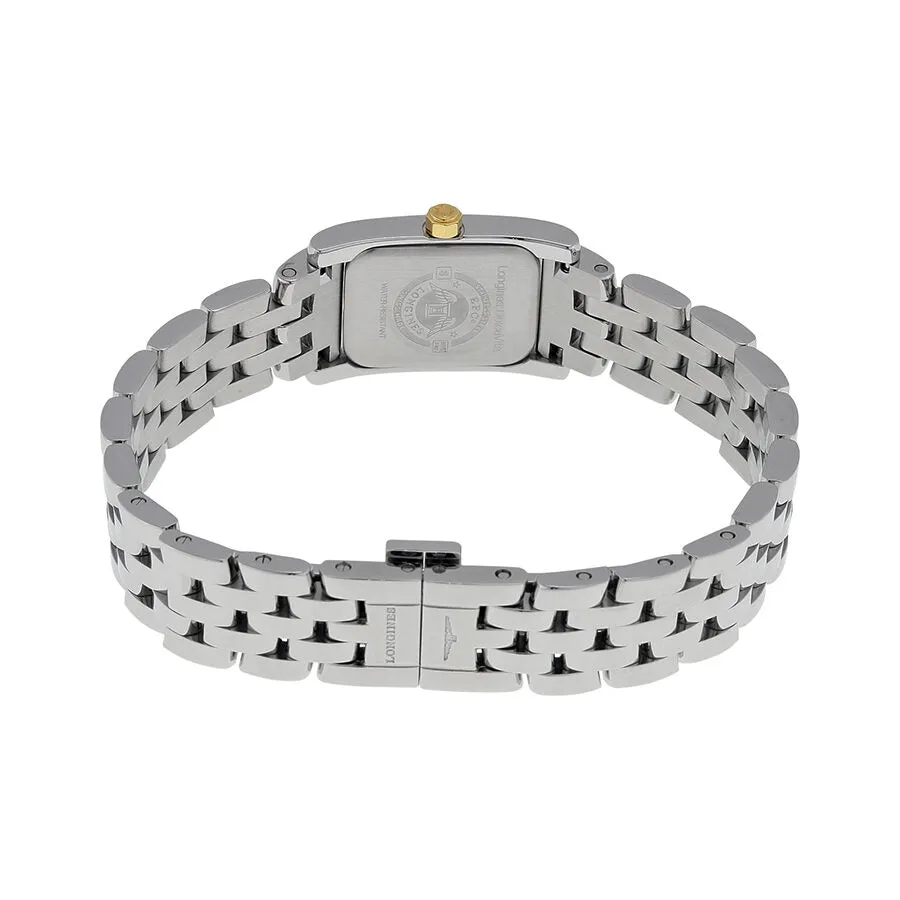 Longines Dolce Vita Silver Dial Diamond Stainless Steel Ladies Watch L51585786 L5.158.5.78.6