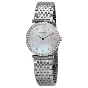 Longines La Grande Classique White Mother of Pearl Dial Ladies Watch L4.523.0.87.6