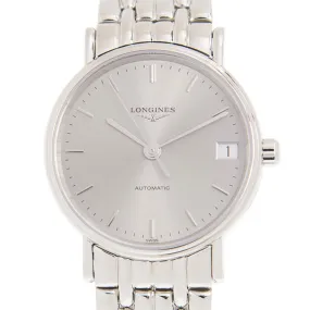 Longines Presence Grey Dial Ladies Watch L4.322.4.72.6