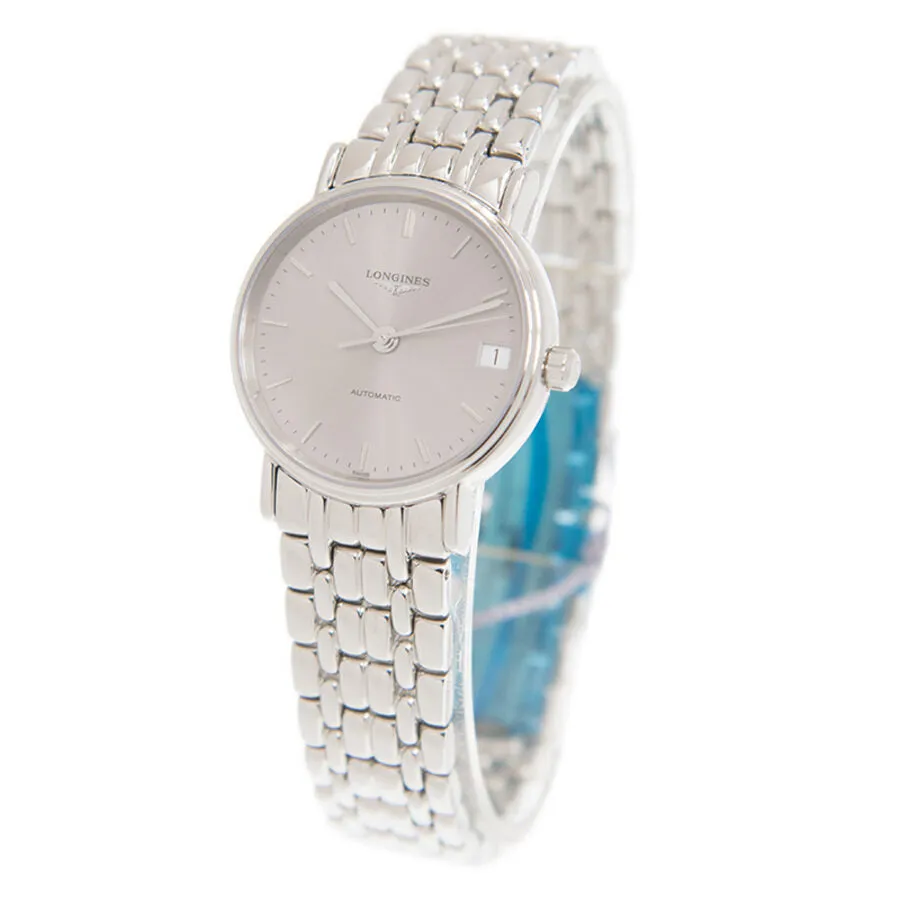 Longines Presence Grey Dial Ladies Watch L4.322.4.72.6