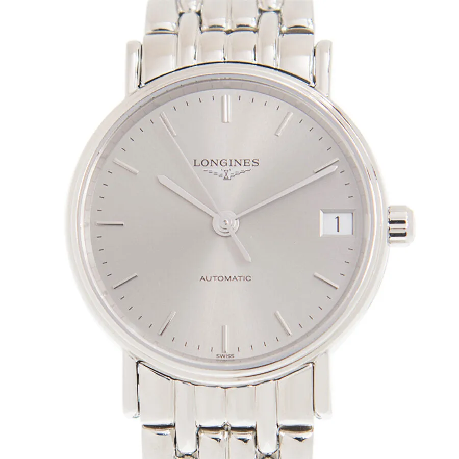 Longines Presence Grey Dial Ladies Watch L4.322.4.72.6