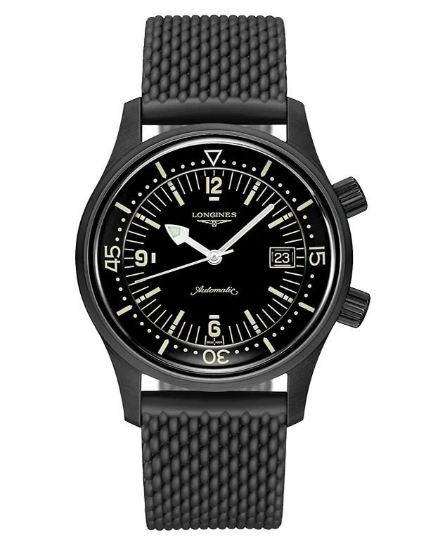 Longines - The Longines Legend Diver Watch - Men's Automatic Watch - L3.774.2.50.9  - 785101