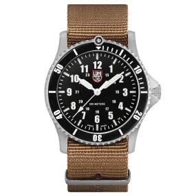 Luminox Men's Quartz Watch - Sport Timer 30th Anniversary Dark Brown Strap Dive | 0901.SET