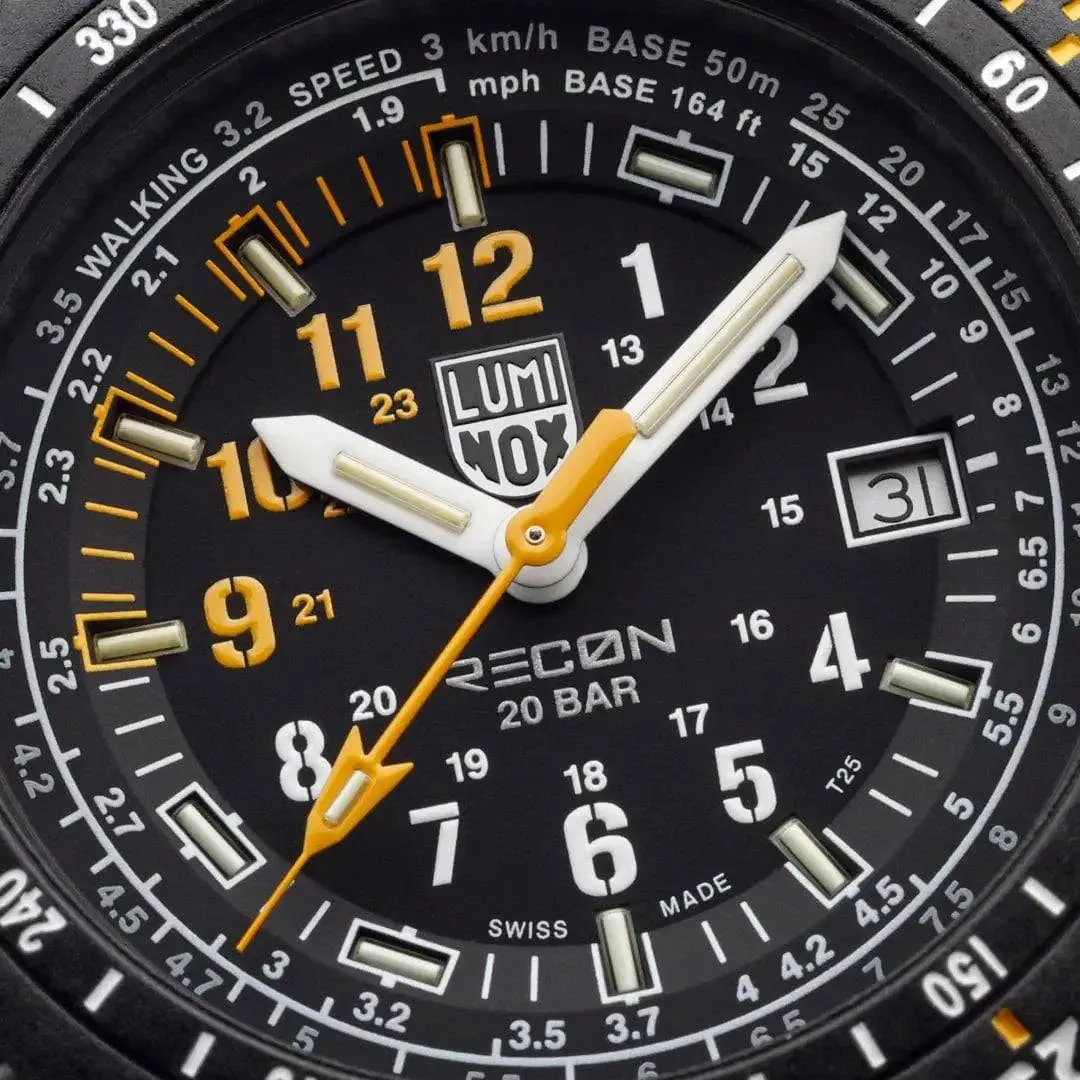 Luminox Recon Point Man 8820 Series Watch 45mm Black XL.8825.H.SET