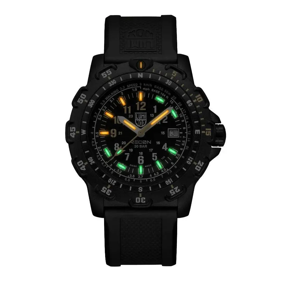 Luminox Recon Point Man 8820 Series Watch 45mm Black XL.8825.H.SET