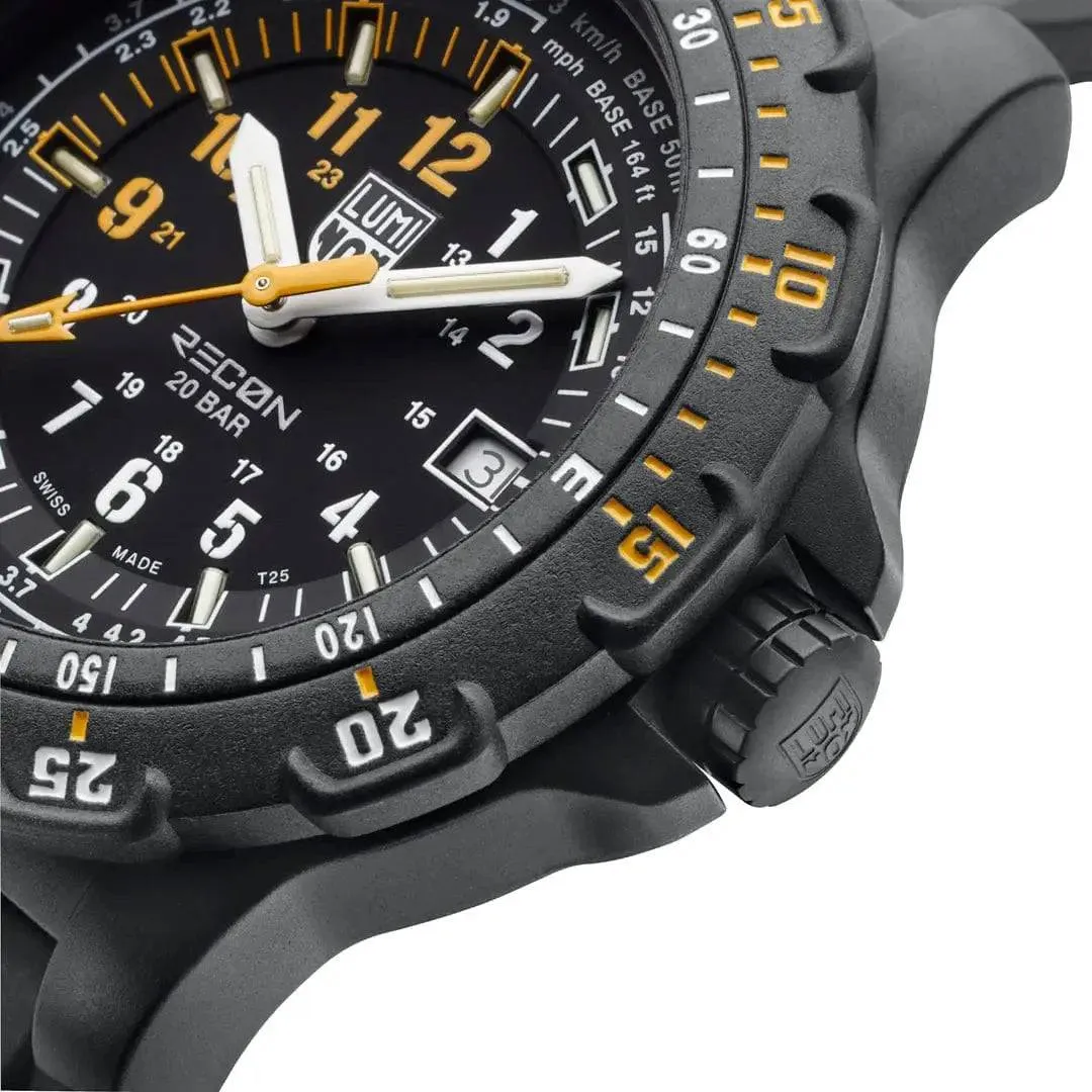 Luminox Recon Point Man 8820 Series Watch 45mm Black XL.8825.H.SET