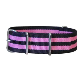 Maniac | Black & Pink | One-Piece | Nylon | Polished Hardware