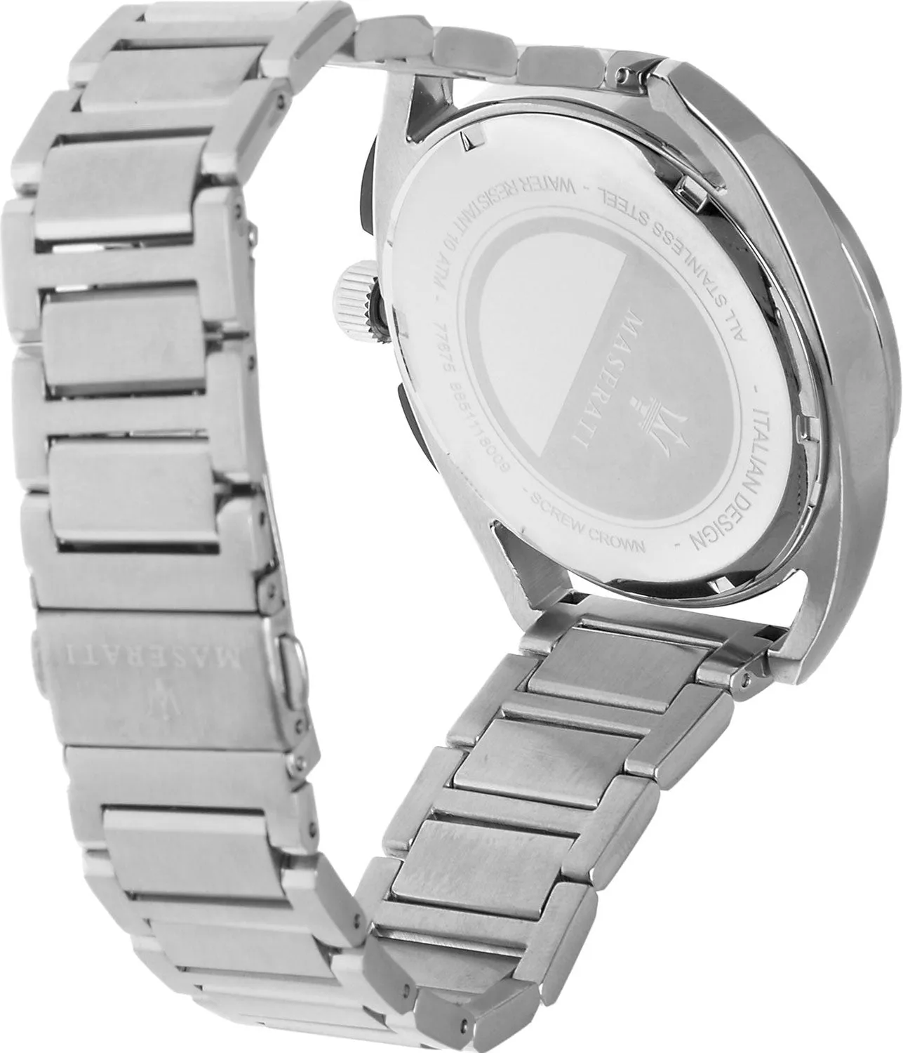 Maserati Trimarano Chronograph Silver/Blue Dial Men's Watch R8873632001