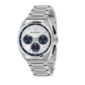 Maserati Trimarano Chronograph Silver/Blue Dial Men's Watch R8873632001