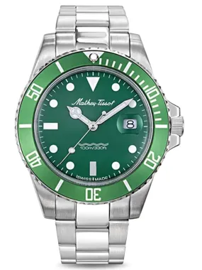 Mathey-Tissot Swiss Made Analog Green Dial Gents Watch-H901AV_A