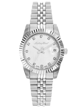 Mathey-Tissot Swiss Made Analog Silver Dial Ladies Watch-D810AI