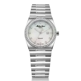 Mathey-Tissot Swiss Made White Dial Analog  Watch For Women -  D118SAI