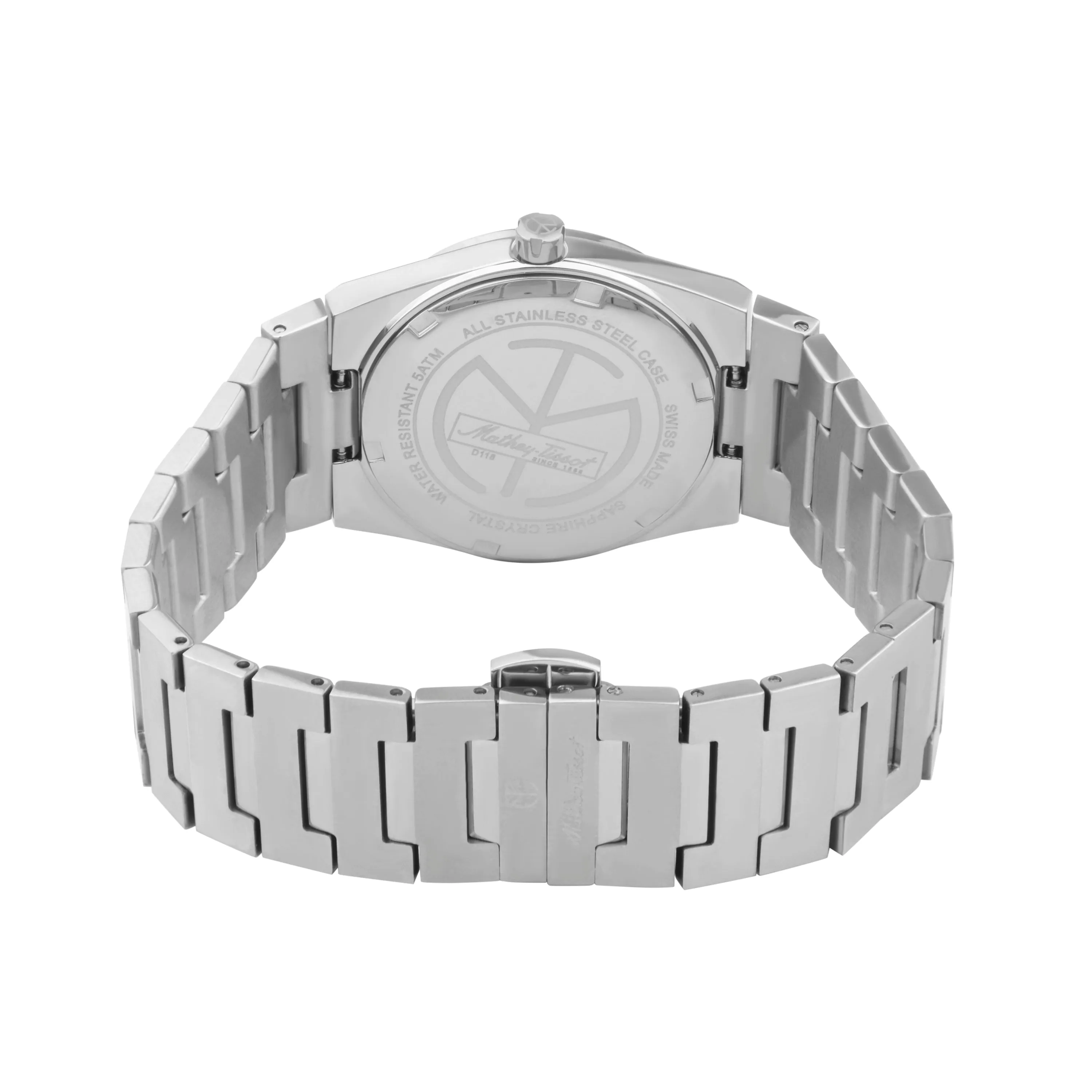 Mathey-Tissot Swiss Made White Dial Analog  Watch For Women -  D118SAI