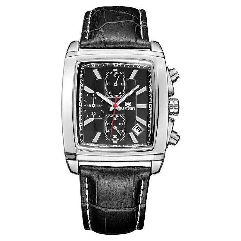 MEGIR men's watch explosion multi-functional men's watch timing sports watch 2028G