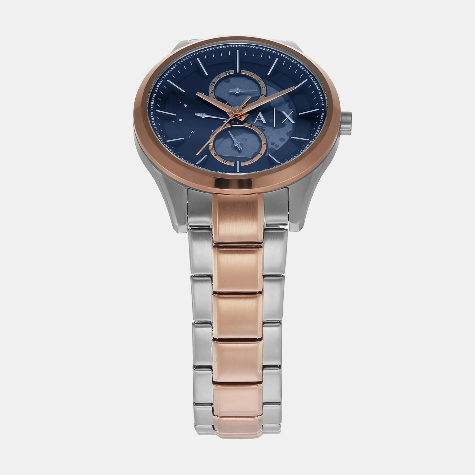 Men's Blue Chronograph Stainless Steel Watch AX1874