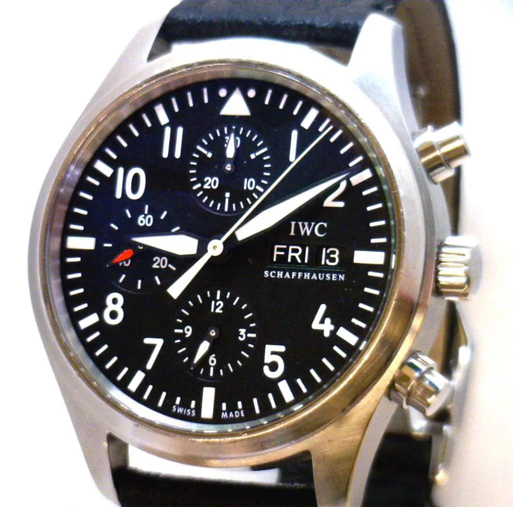 Mens' IWC Classic Pilot Chronograph