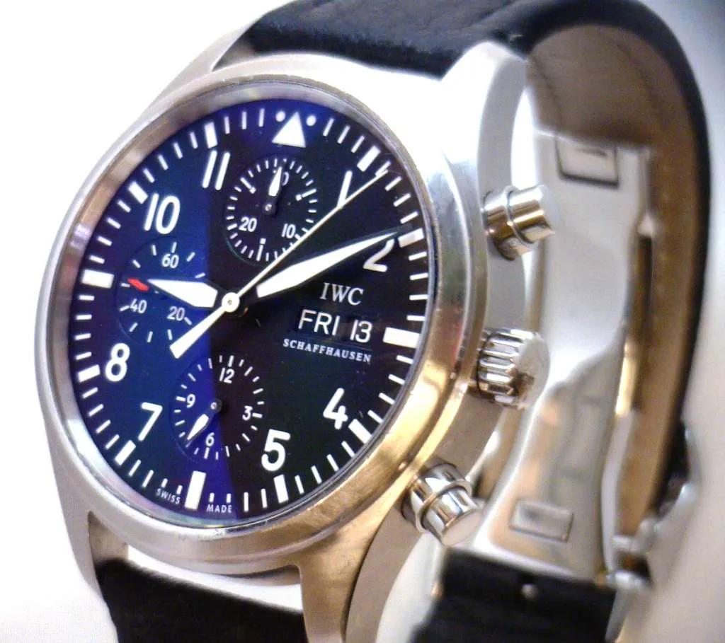 Mens' IWC Classic Pilot Chronograph