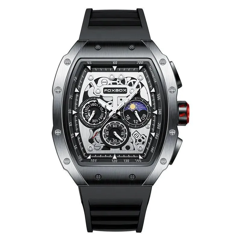 Men's Luxury Sports Watch – Waterproof Military Quartz Chronograph