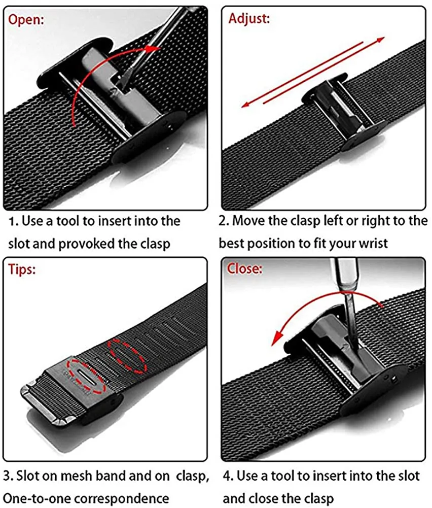 Men's Minimalistic Ultra Thin Quartz Wrist Watch Stainless Steel Mesh Strap