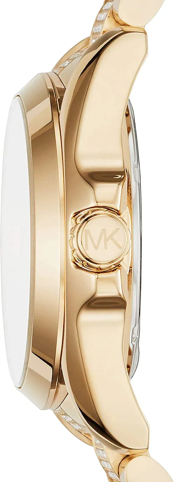 Michael Kors Ladies Watch Bradshaw Gold Gems MK6487