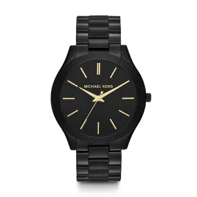 Michael Kors Slim Runway Black Watch MK3221