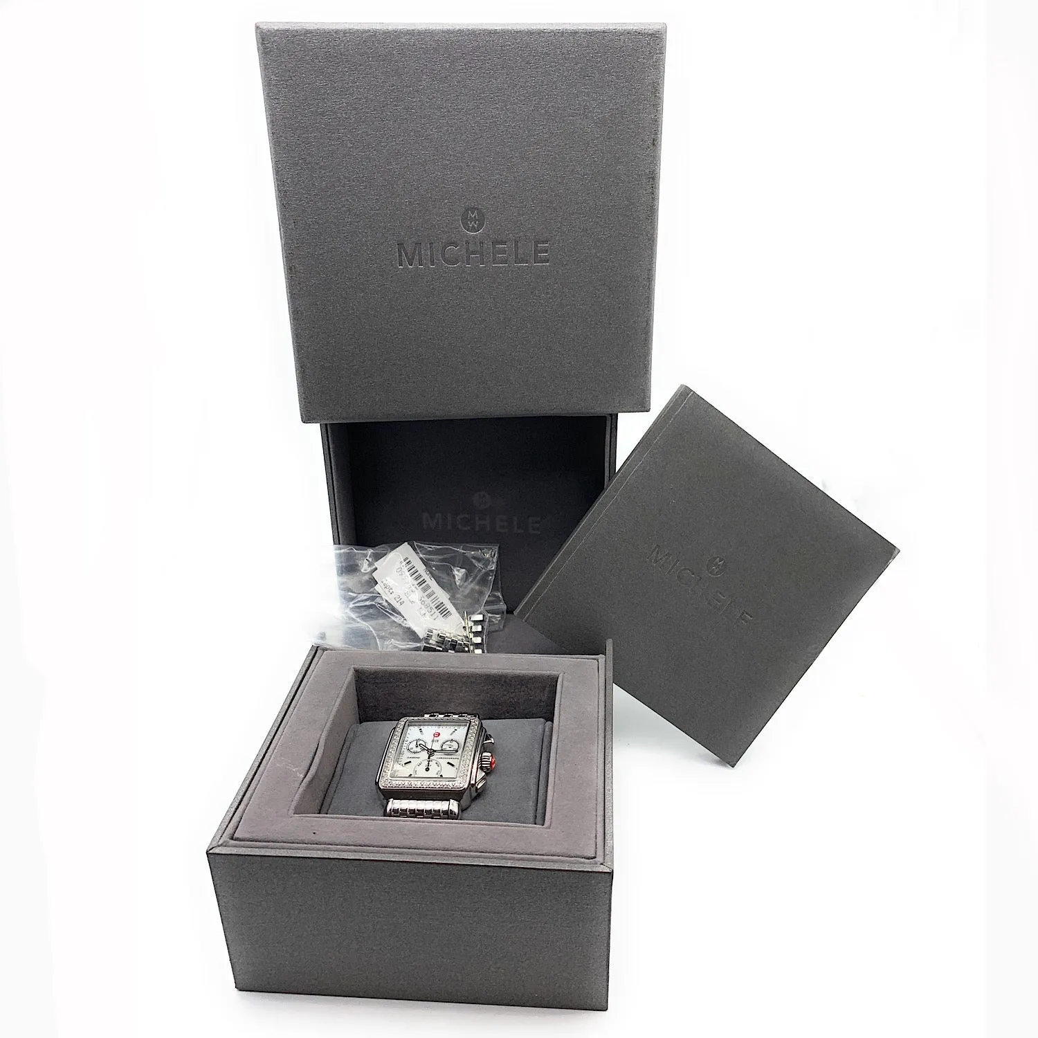 MICHELE DECO Day Diamond MW06P01A1025 Stainless Steel Ladies Watch