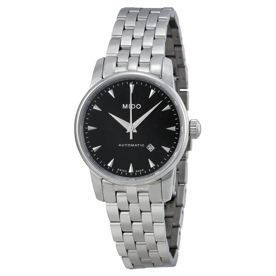Mido Baroncelli Jubilee Automatic Black Dial Ladies Watch M76004181 M7600.4.18.1
