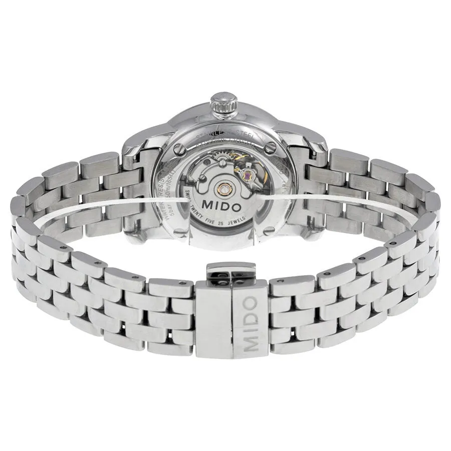 Mido Baroncelli Jubilee Automatic Black Dial Ladies Watch M76004181 M7600.4.18.1