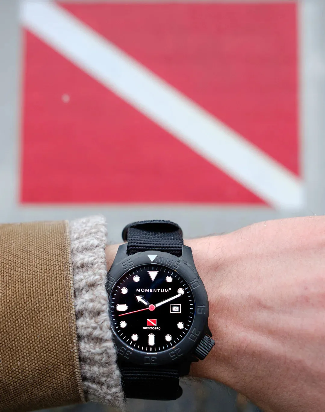 Momentum Torpedo Ion-Pro 44mm 200M Water-resistant Watch