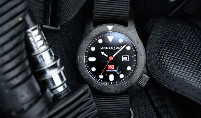 Momentum Torpedo Ion-Pro 44mm 200M Water-resistant Watch