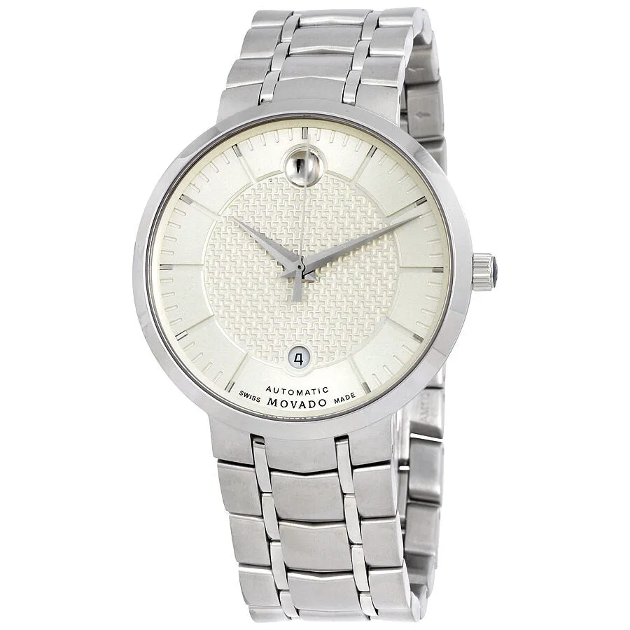 Movado 1881 Silver dial Automatic Men's Watch 0607039