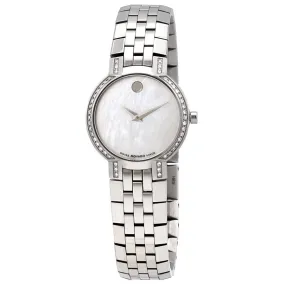 Movado Faceto Diamond Ladies Watch 0605146