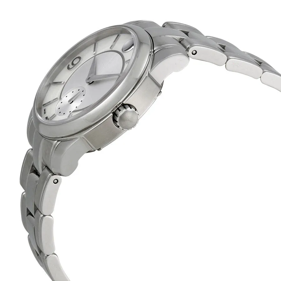 Movado LX Silver Dial Stainless Steel Ladies Watch 0606618