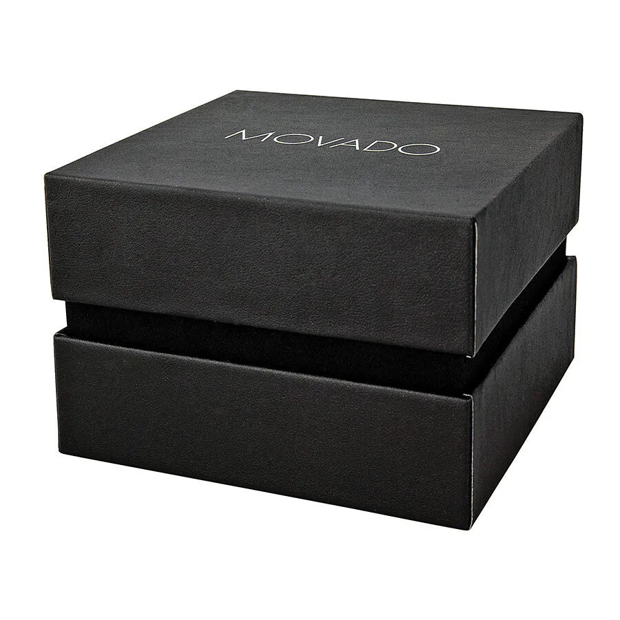 Movado LX Silver Dial Stainless Steel Ladies Watch 0606618