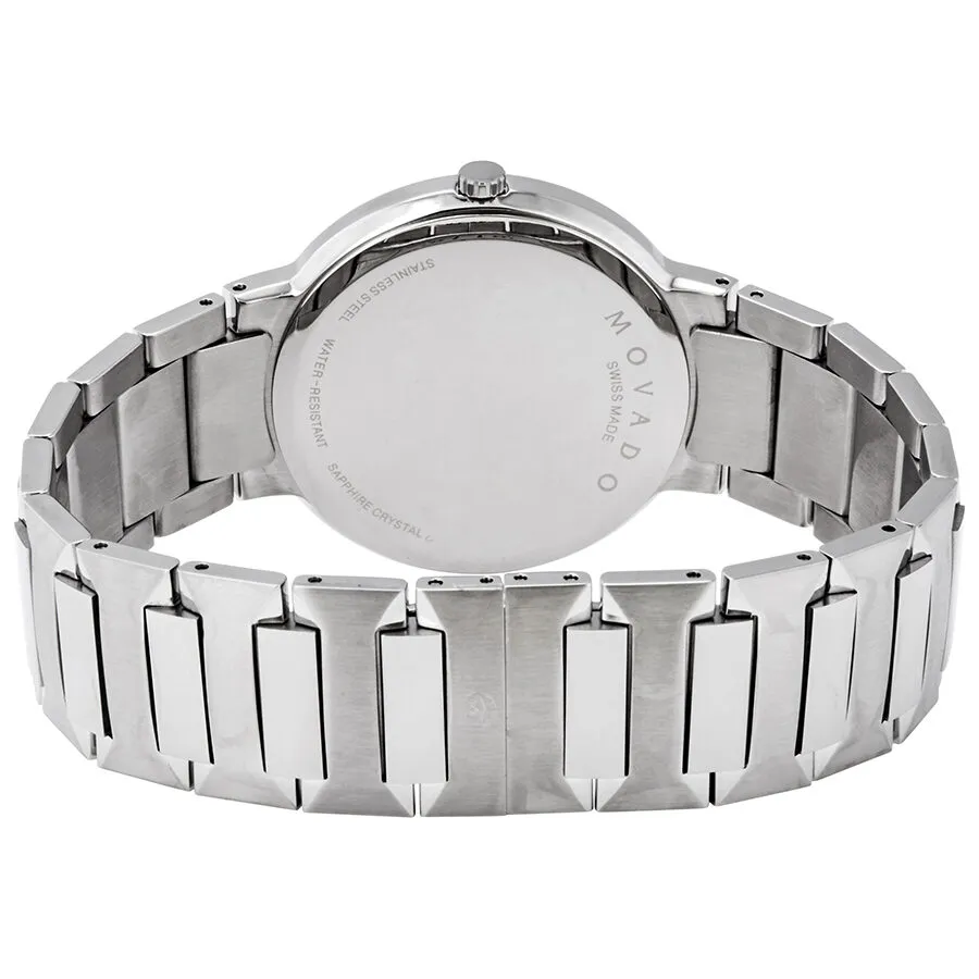 Movado Temo Quartz Black Dial Men's Watch 0607292