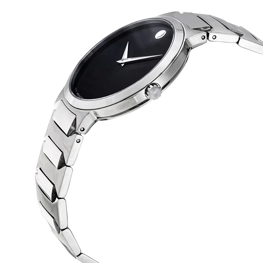 Movado Temo Quartz Black Dial Men's Watch 0607292