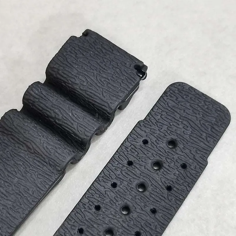 ND Limits Diver Rubber Silicone Strap for Seiko, Citizen, and Promaster