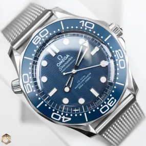 Omega 210.30.42.20.03.002 UNWORN Seamaster 300m James Bond 60th Anniversary 2024 Watch