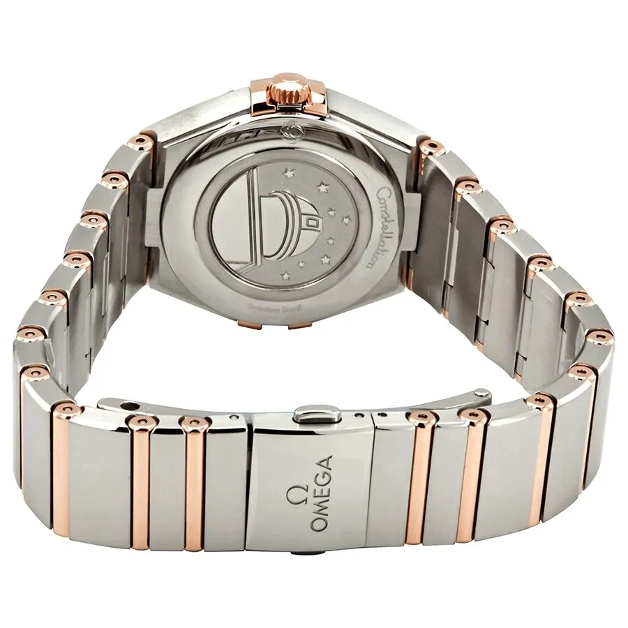 Omega Constellation Manhattan Sun-brushed Brown Diamond Dial Ladies Watch 131.20.28.60.63.001