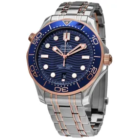 Omega Diver 300M Automatic Chronometer 42 mm Blue Dial Men's Watch 210.20.42.20.03.002