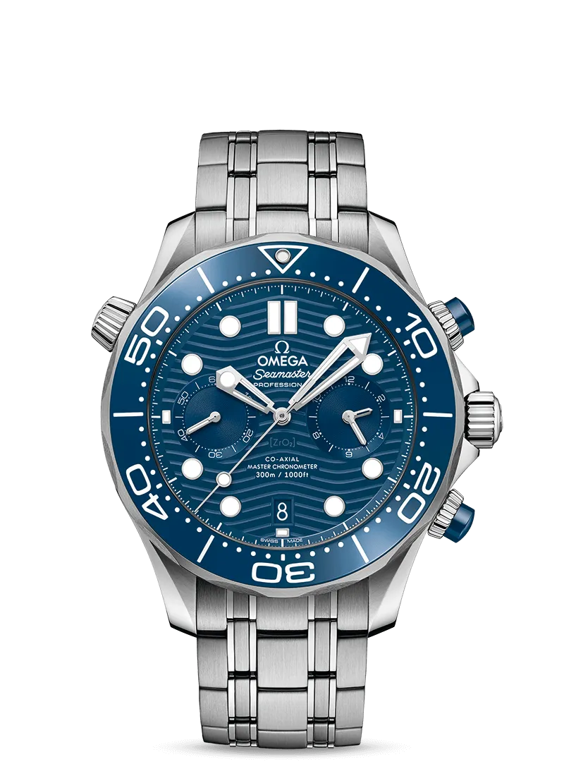 Omega Diver 300m Co‑axial Master Chronometer Chronograph 44 MM