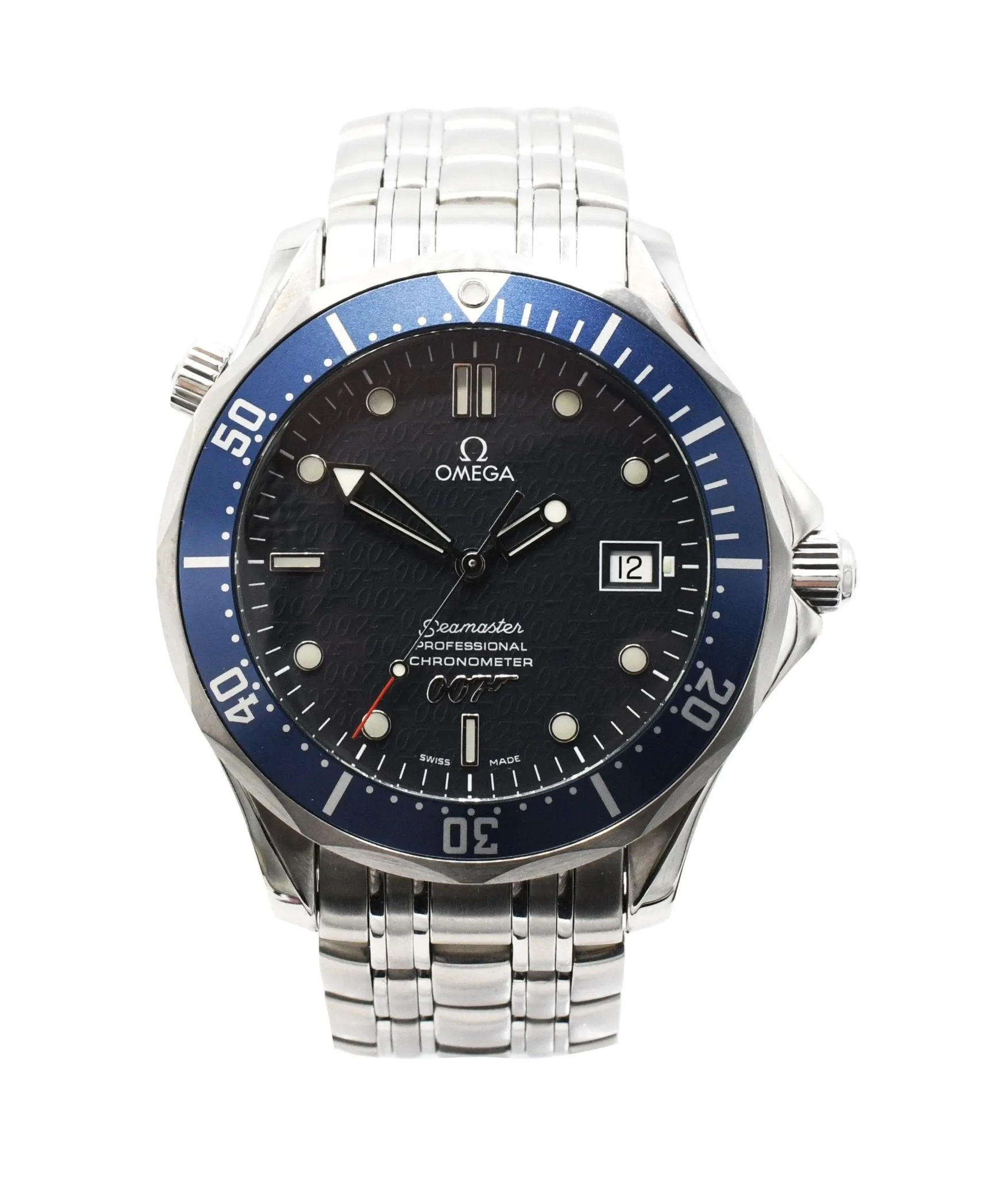 Omega Seamaster 007 Diver 300M 41mm Steel Watch