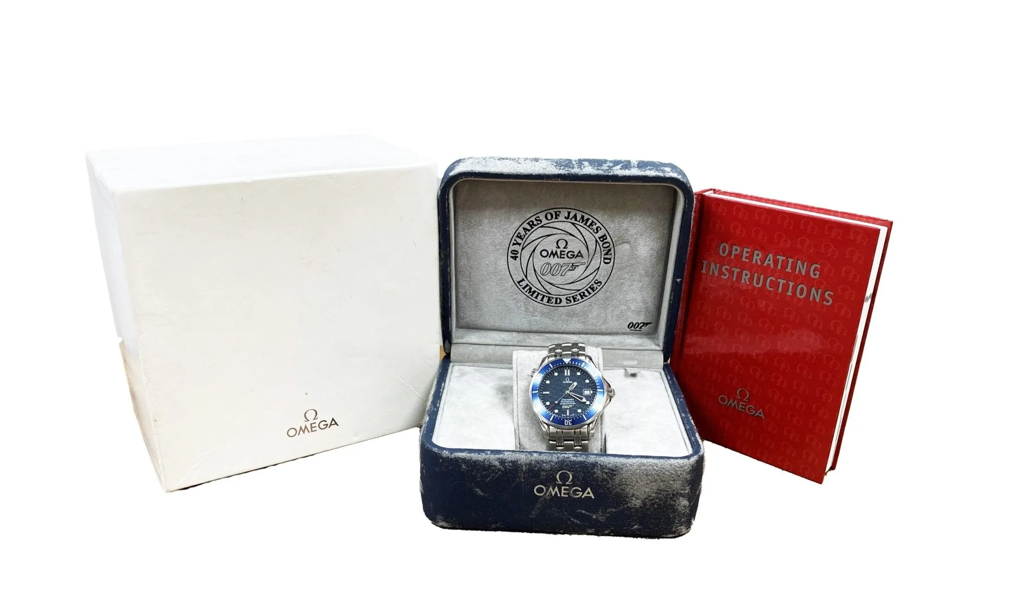 Omega Seamaster 007 Diver 300M 41mm Steel Watch