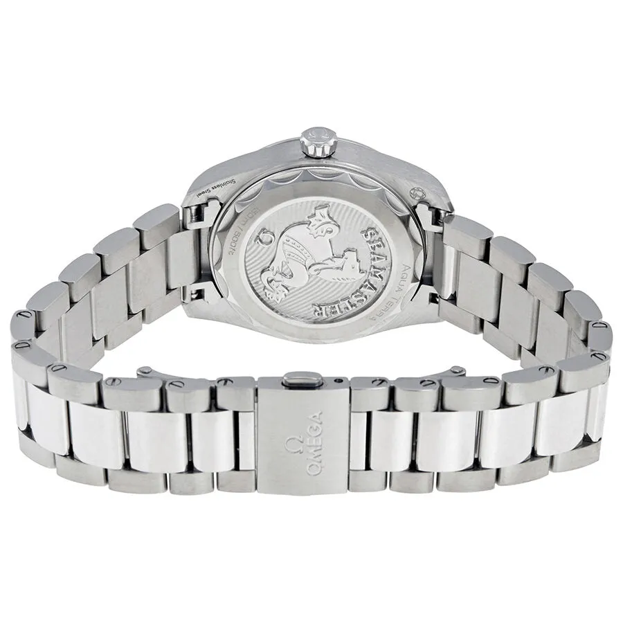 Omega Seamaster Aqua Terra Blue Diamond Dial Ladies Watch 220.10.28.60.53.001
