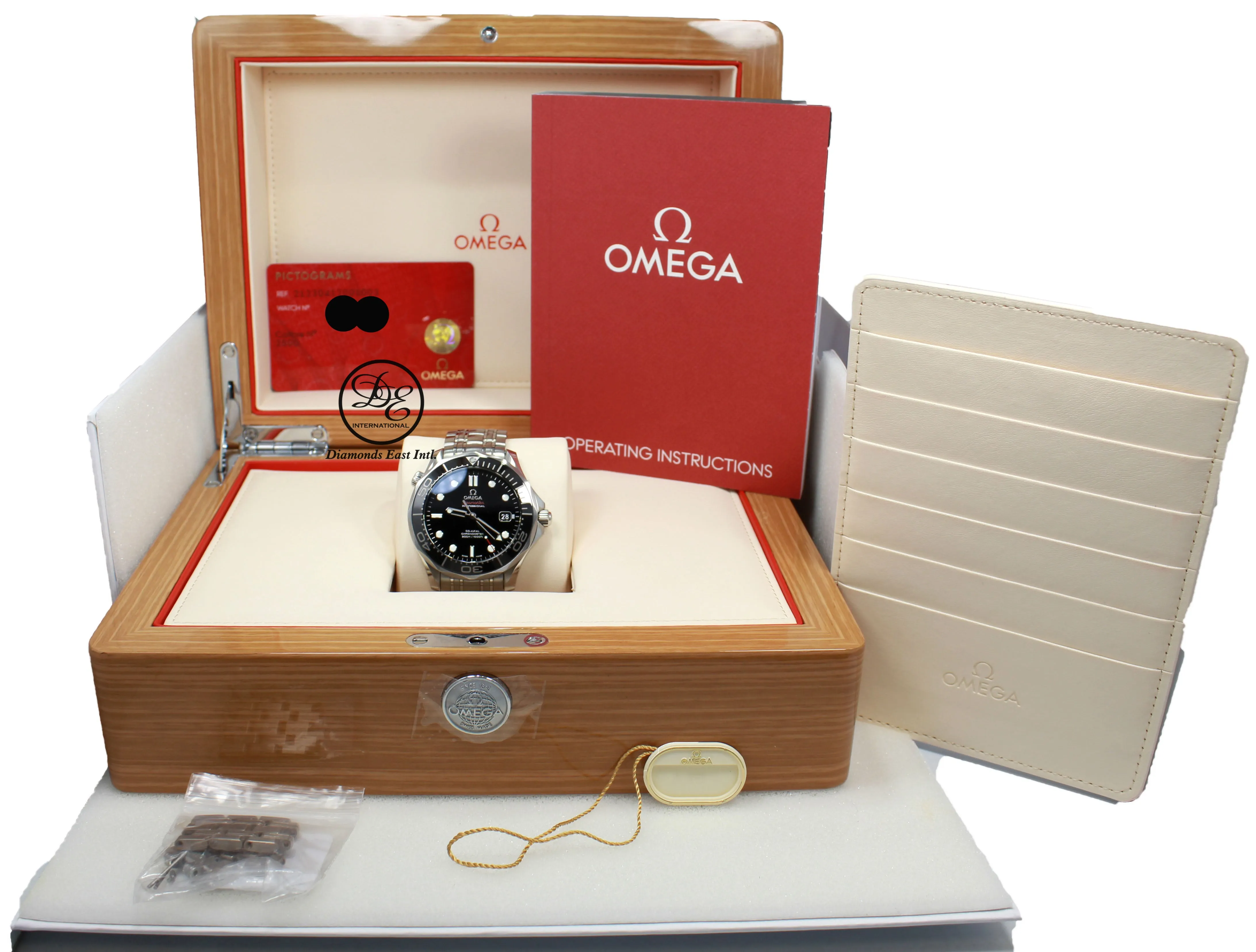 Omega Seamaster Diver 300M Automatic 41mm Watch 21230362001003 BOX/PAPERS