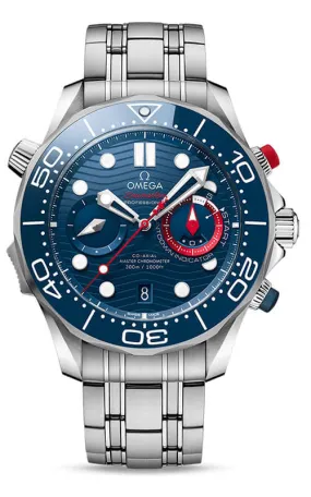 Omega Seamaster Diver 300M Master Chronometer Chronograph America's Cup 210.30.44.51.03.002