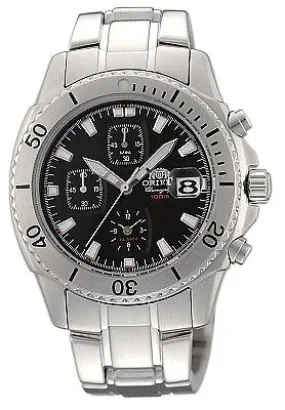 Orient Men's Quartz Chronograph Watch CTD0B001B