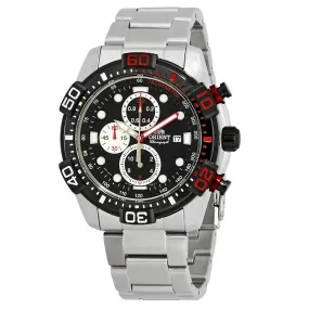 Orient Sport Chronograph Black Dial Men's Watch FTT16002B