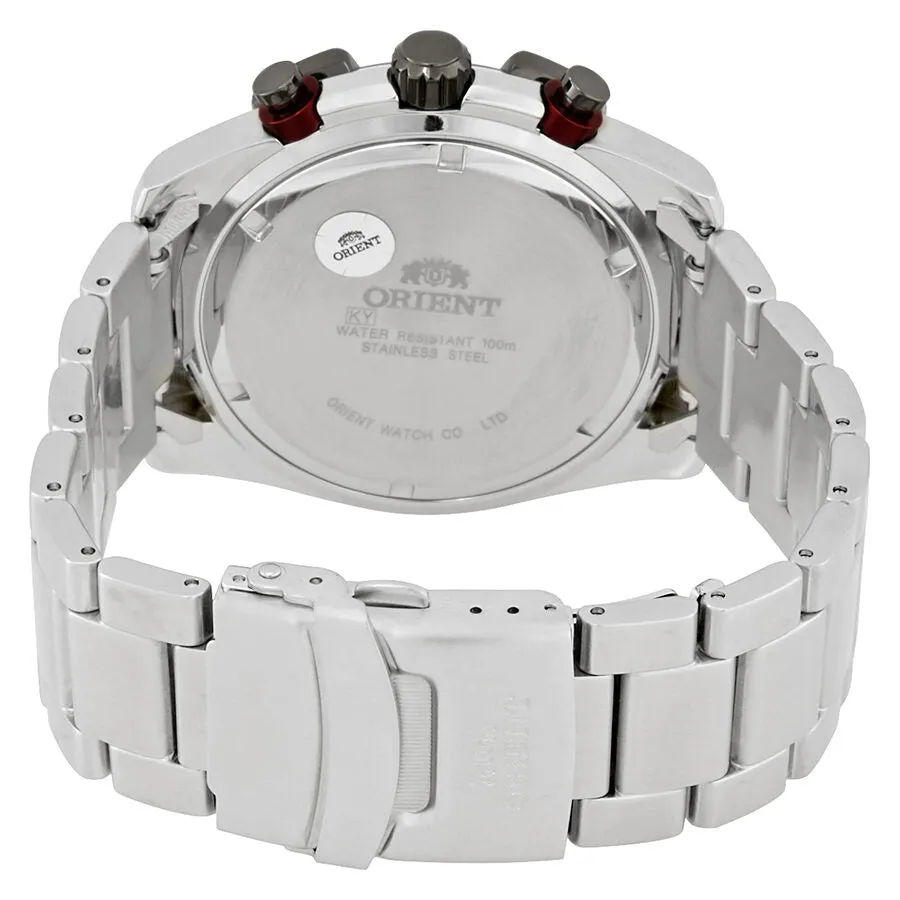 Orient Sport Chronograph Black Dial Men's Watch FTT16002B
